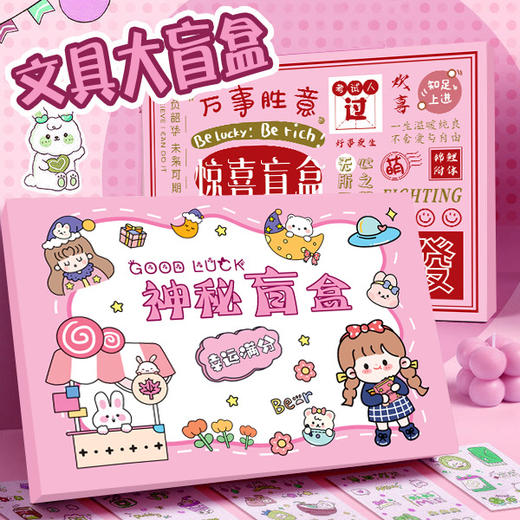 「数套可选！文具大盲盒」文具套装小学生盲盒学习用品高颜值礼盒幼儿园小朋友开学礼物 商品图1