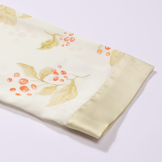 都市丽人睡衣好睡好眠长袖家居服冰雪丝提花薄女士丝质套装LHT1S6 商品图10