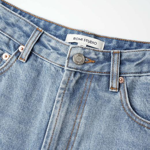 ROMI STUDIO“原味丹宁”100%粗织长绒棉透气牛仔裤 24SSF165 商品图1