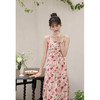 鹿向南 小个子《宁芙花园》法式碎花吊带连衣裙DC00507 商品缩略图4