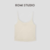 ROMI STUDIO“基础灵魂”100%棉水洗无胸垫针织吊带背心24SST416 商品缩略图0