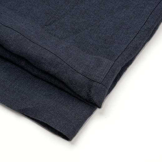 ROMI STUDIO“率性优雅”100%亚麻酵洗加软透气直筒休闲裤24SSK361 商品图3