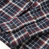 ROMI STUDIO“美式复古”100%棉水洗磨毛宽松格纹翻领衬衣24SST212 商品缩略图3