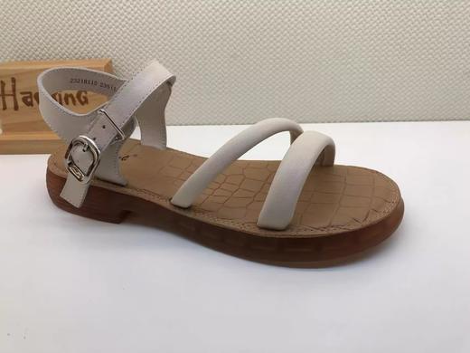 夏季新品时尚休闲真皮简百搭女凉鞋23218115 商品图0