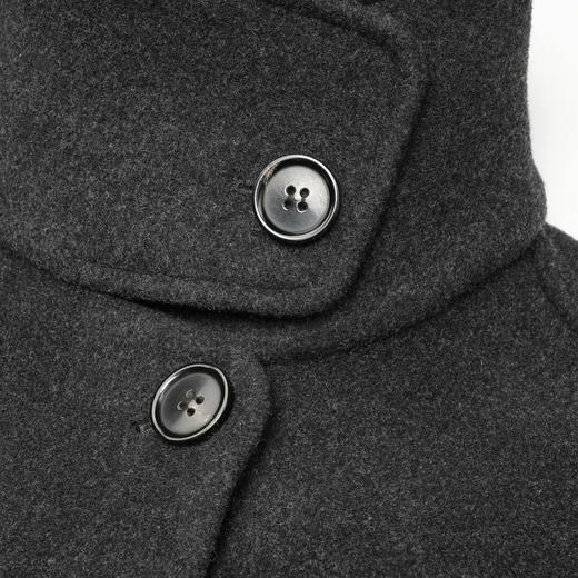 ROMI STUDIO“禅意侘寂”羊毛混纺系带廓形双面呢大衣外套23AWW1103 商品图1