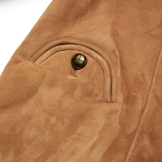 ROMI STUDIO进口冰岛腔调穿搭皮毛一体羊羔绒大衣外套23AWW780 商品图3