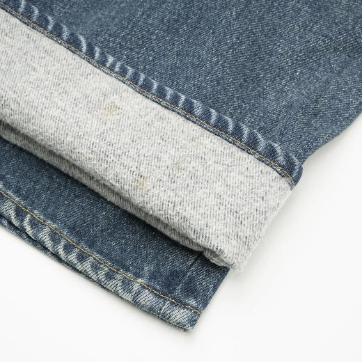 ROMI STUDIO“纽约牛仔”100%棉腔调穿搭怀旧蓝加绒牛仔裤23AWN1026 商品图4