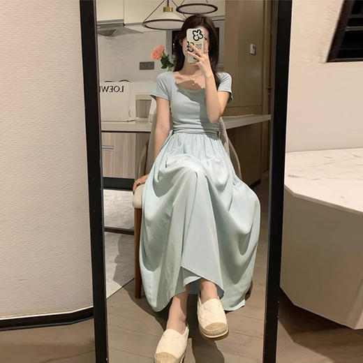 AVANN法式气质连衣裙&氧气天丝三件套 商品图13