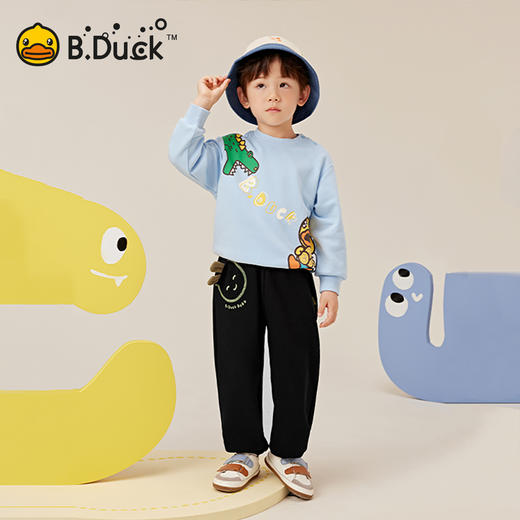 B.Duck小黄鸭童装春秋针织裤90-130 BYF3563926 商品图3