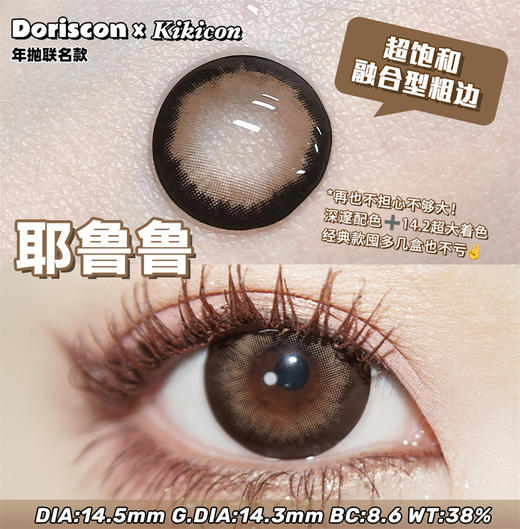 DorisCon 耶鲁鲁棕 (年抛) 商品图1