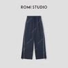 ROMI STUDIO”伴行山野"轻量软壳拼线抽绳直筒束脚运动裤24SSK492 商品缩略图0