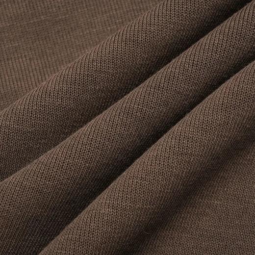 ROMI STUDIO“quiet luxury”精纺羊毛高腰宽松咖棕色西裤 23AWK785 商品图4