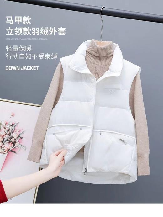 珺特丽羽绒坎肩8803款 商品图0