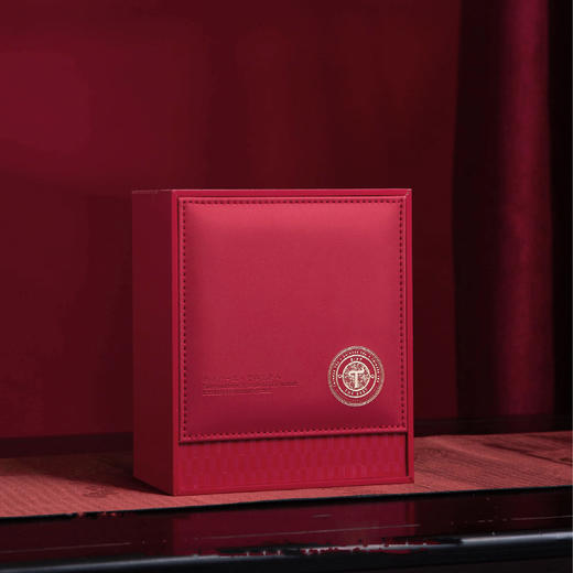 尊享皮盒【单合金罐＋勺•红】58元一套/一件18套/约装3两左右 商品图3