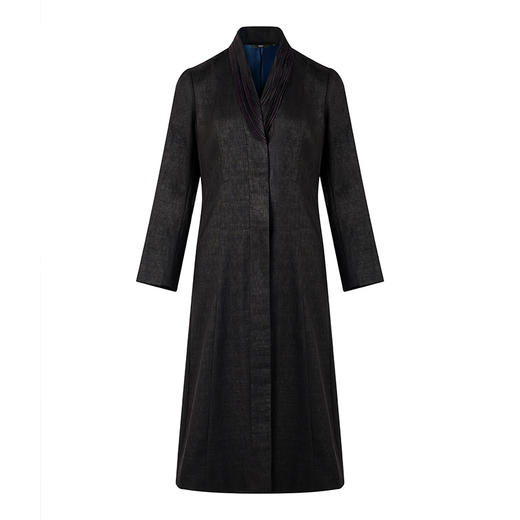 TANGY Collection天意精品2024秋季新品中国风中长款女士风衣外套 商品图4