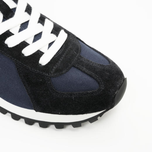 ROMI STUDIO“Clean Fit”高丝光牛反绒撞色复古厚底运动鞋24SSS016 商品图2