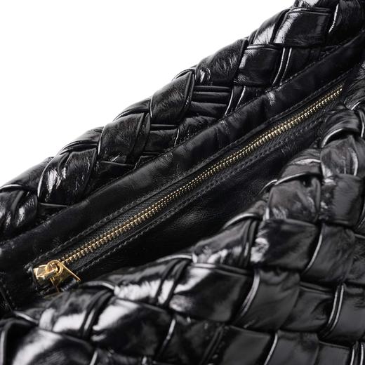 ROMI STUDIO“法式优雅”牛皮手工编织单肩斜跨手提包424T4006 商品图1