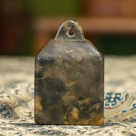 清 寿山石覆斗形印章