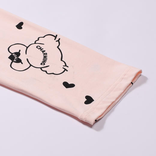 都市丽人睡衣生活家居长袖家居服26支CVC单面薄女士棉质套装LHT1M3 商品图6