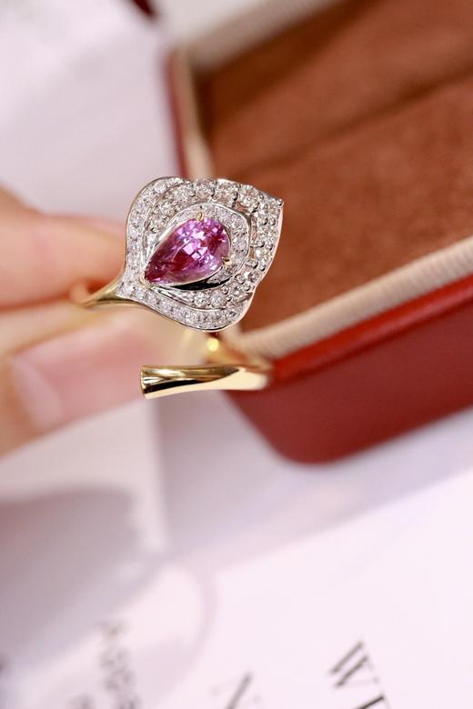 1.01ct 蓝宝石戒指 商品图5