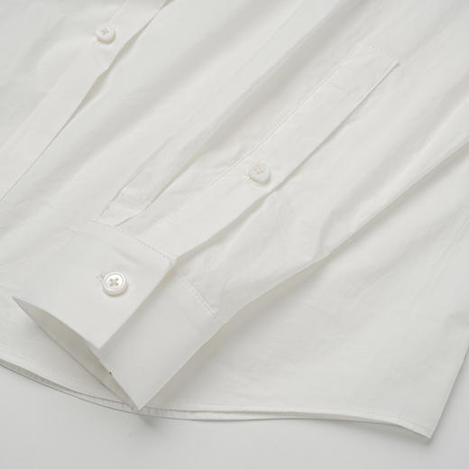 ROMI STUDIO”高支POPLIN”100%60s长绒棉府绸透气长袖衬衣24SST385 商品图3