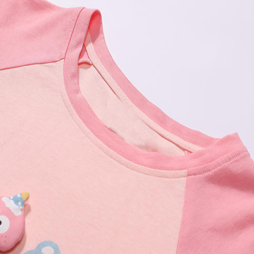 都市丽人眯雅佳睡衣超值精选长袖26支纯棉单面薄童装棉质长袖套装JHT2B3 商品图8