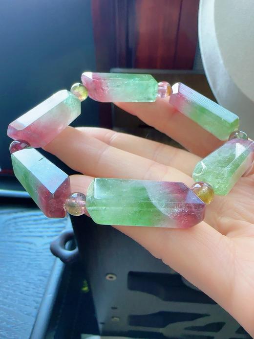 38.93g 原石碧玺手链 商品图7