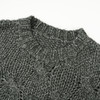 ROMI STUDIO“松弛随性”羊驼毛羊毛混纺圆领麻花针织毛衣23AWM1402 商品缩略图1