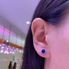 1.51ct 1.22g 蓝宝石耳钉 商品缩略图7