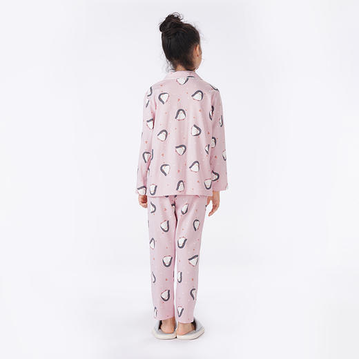 都市丽人眯雅佳睡衣超值精选长袖26支纯棉单面薄童装棉质长袖套装JHT1B5 商品图7