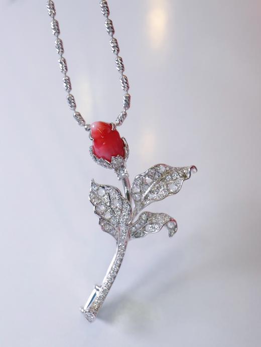 0.83ct 海螺珠吊坠胸针 商品图3