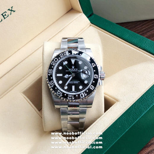 『C厂新款皮蛋圈小绿针GMT』clean厂 c厂 126710格林尼治，陶瓷圈字体细节对比，12点位三角部分，顶角，以及底角部分，尖角位置全部做圆角处理，做工完美无破绽，完美实现所有功能，细节爆棚‼️ 商品图14