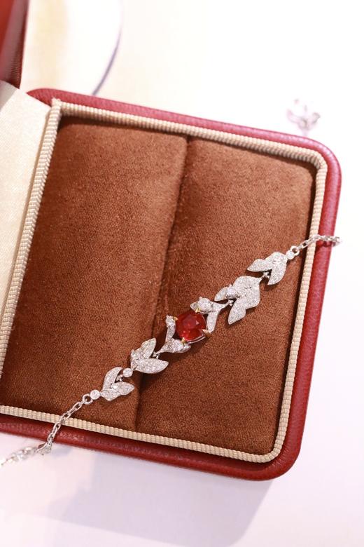 1.01ct 红宝石手链 商品图3