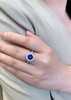 2.10ct 蓝宝石戒指 商品缩略图4