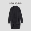 ROMI STUDIO“格雷系列” 百搭时尚绵毛混纺肌理感针织开衫23AWM229 商品缩略图0