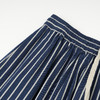 ROMI STUDIO“Classic Retro”100%棉撞色条纹拼接褶皱半裙24SSQ084 商品缩略图2