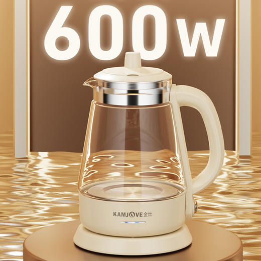金灶T-715玻璃烧水壶奶油风家用电水壶开水壶泡茶专用电热煮水壶 商品图1
