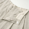 ROMI STUDIO “中式美学” 亚麻混纺微皱肌理感直筒休闲裤24SSK598 商品缩略图2