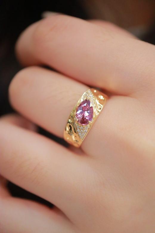 1.07ct 蓝宝石戒指 商品图5