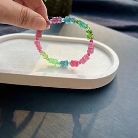 13.28g 7.5mm 雕刻碧玺手链