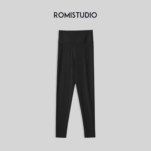 ROMI STUDIO【升级版】高腰超薄裸感提臀三色打底瑜伽裤 K3273 商品图2