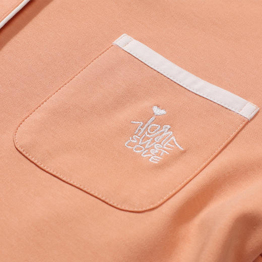 都市丽人睡衣亲情蜜语长袖家居服暖感无尘棉薄女士棉质套装LHT0B2 商品图9