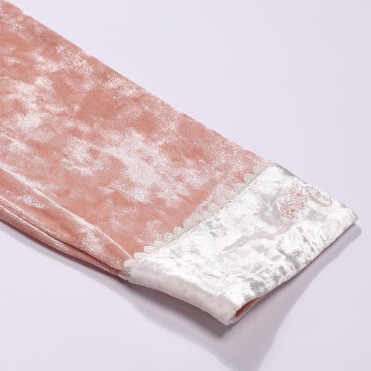 都市丽人睡衣生活家居长袖家居服钻石绒厚女士丝绒套装LHT1Q1 商品图5