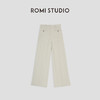 ROMI STUDIO“随性优雅”腔调穿搭 冰冰裤垂感宽松香草长裤K3225 商品缩略图4