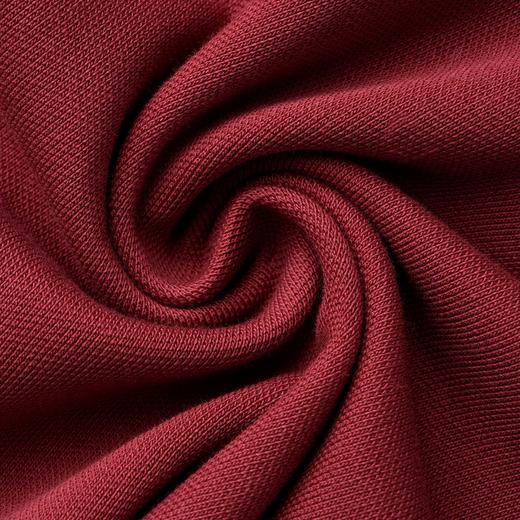 ROMI STUDIO“红色与罗马”100珠地棉拼格纹Polo领短袖T恤24SST1123 商品图4