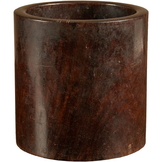 清 黄花梨大笔筒 商品图5