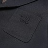 ROMI STUDIO“quiet+luxury”精纺羊毛刺绣藏青色西装外套23AWW668 商品缩略图3