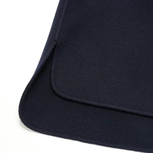 ROMI STUDIO“随性优雅”气质天丝混纺双面呢翻领大衣外套 23AWW796 商品图4