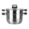 艾铂赫IBOH蒸膳美不锈钢双层蒸锅H1079（26CM） 商品缩略图7