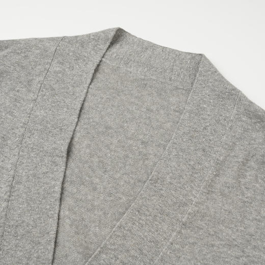 ROMI STUDIO“格雷高知”18针棉麻混纺弹力轻薄针织开衫24SSM434 商品图2